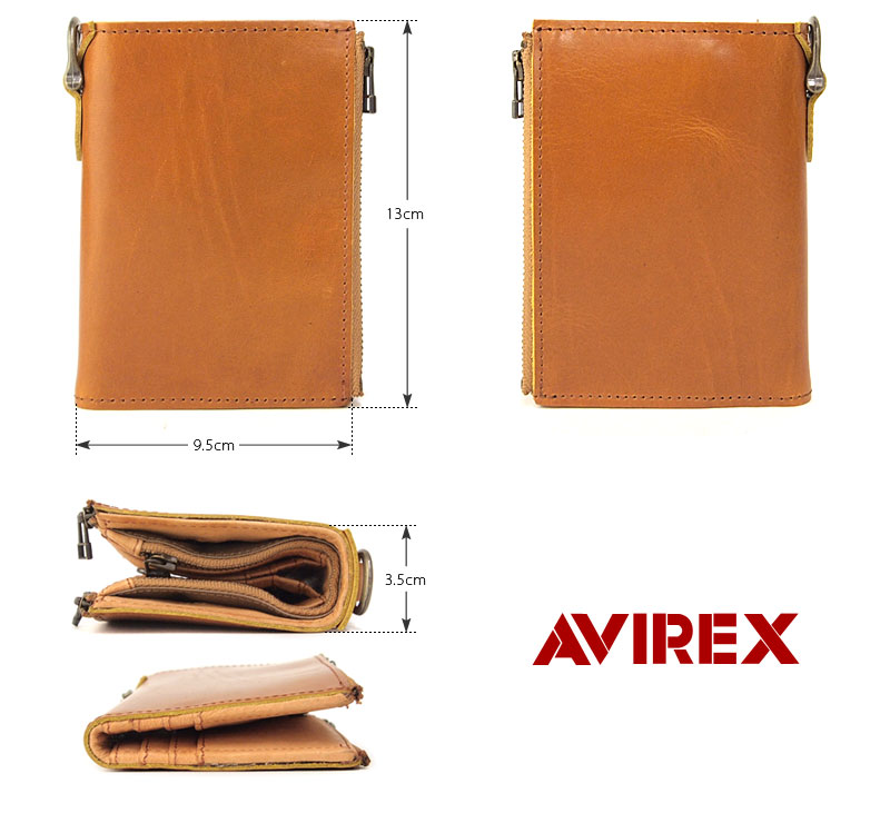 アビレックス アヴィレックス AVIREX 縦型 二つ折り財布 財布 BEIDE バイド AVX1804 バレンタイン/月間優良ショップ格安通販　バレンタイン　人気　ランキング