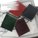 キャサリンハムネット ロンドン KATHARINE HAMNETT LONDON 2つ折り財布 COLOR TAILORED II カラーテーラードII 490-58704/月間優良ショップ 二つ折り財布 折りたたみ財布 ミドルウォレット 折り財布 牛革 本革 レザー ブランド 人気 正規取扱店