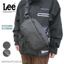 リー Lee ボディバッグ ワンショルダーバッグ ウィズダム wisdom 320-4020/月間優良ショップ 斜め掛け ボデイバッグ 合皮 かっこいい カジュ...
