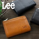 Lee リー ラウンドファスナー小銭入れ コインケース 定期入れ パスケース 砂村オリジナル イタリアンレザー 0520236 【メール便】