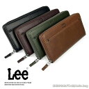 リー Lee クロスステッチデザイン ラウンドファスナー長財布 ロングウォレット 束入れ 0520691【メール便配送商品】本革 メンズ レディース ブランド ...