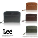 リー Lee クロスステッチデザイン ラウンドファスナー小銭入れ コインケース 0520696【メール便配送商品】本革 メンズ レディース ブランド シンプル ...