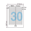 LDW30 OC ナナワード A4/30面 500シート 【送料無料】