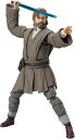 S.H.Figuarts オビ＝ワン ケノービ (STAR WARS: Obi-Wan Kenobi) ライトセーバー スターウォーズ 可動 フィギュア 映画 star wars キャラクターグッズ おもちゃ フィギア セット 小型ドロイド ジェダイマスター 子ども 誕生日プレゼント 贈り物 クリスマスプレゼント