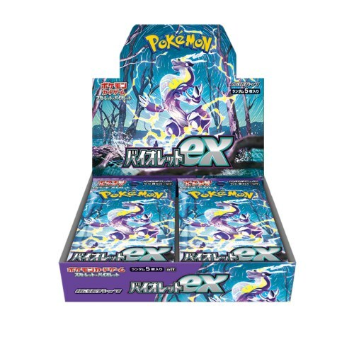 【即日発送】【シュリンク付き】【プロモカード3枚付き】 ポケモンカードゲーム スカーレット＆バイオレット 拡張パック バイオレットex (1BOX) ポケカ ポケモン おもちゃ カードゲーム ポケットモンスター ポケモンカード box 箱買い キャラクターゲーム 誕生日 プレゼント