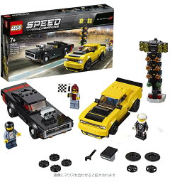 レゴ(LEGO) 2018 ダッジ・チャレンジャー SRT デーモンと 1970 ダッジ・チャージャー R/T 75893 ダッジ チャレンジャー レゴ スピードチャンピオン 車 レゴブロック セット 男の子 女の子 おもちゃ 玩具 ブロック 誕生日 プレゼント 誕生日プレゼント 子ども こども 子供