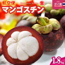フレッシュ 生 マンゴスチン (約1.8kg) タイ産 まんごすちん 世界三大美果 トロピカルフルーツ 食品 フルーツ 果物 マンゴスチン 甘い 人気 男性 女...