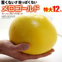完熟 メロゴールド 特大 (12玉/約9.1kg) アメリカ産 メローゴールド グレープフルーツ melo gold グレフル ホワイト 超大玉 大玉 特大 カリフォルニア 高糖度 甘い 食品 フルーツ 果物 グレープフルーツ 甘い 人気 男性 女性 喜ばれる 2025 柑橘 糖度 送料無料