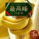 最高峰バナナ (約700g×3袋) フィリピン産 バナナ ばなな banana 高糖度 甘い もっち ...