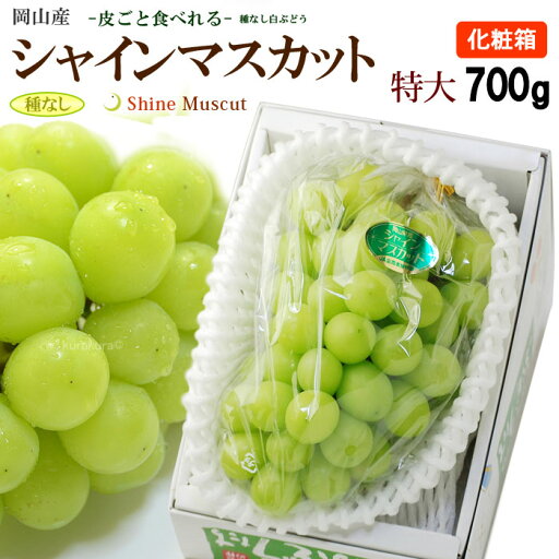 シャインマスカット (700g/1房) 岡山産 秀品 ハウス栽培 しゃいんますかっと shine muscat ぶどう 葡萄 大房 大粒 食品 フルーツ 果物 ブドウ お中元 御中元 贈答 ギフト 甘い 人気 男性 女性 喜ばれる 2025 送料無料 シャインマスカット (700g/1房) 岡山産 秀品 ハウス栽培 しゃいんますかっと shine muscat ぶどう 葡萄 大房 大粒 食品 フルーツ 果物 ブドウ お中元 御中元 贈答 ギフト 甘い 人気 男性 女性 喜ばれる 2025 送料無料