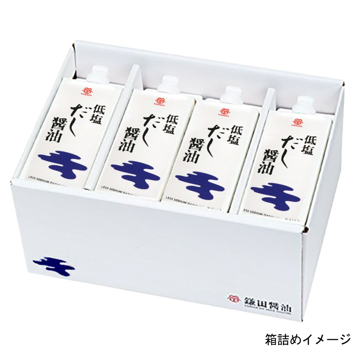 送料無料 鎌田醤油 低塩だし醤油 500ml 8本入り×3箱( 計24本 ) 同梱不可 進物 贈答...