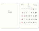 【名入れ印刷 無印25部から】 カレンダー 2026年 令和8年 壁掛け シンプル フェイス(大) NK-200 1部あたり円から 名入れ 50 100 150...