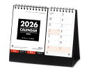 【名入れ印刷 無印50部から】 カレンダー 2026年 令和8年 卓上 セパレート文字 NK-514 1部あたり715円から 名入れ 50 100 150 20...