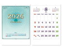 【名入れ印刷 無印25部から】 カレンダー 2026年 令和8年 壁掛け ビッグCG文字カレンダー SB-213 1部あたり737円から 名入れ 50 100 ...