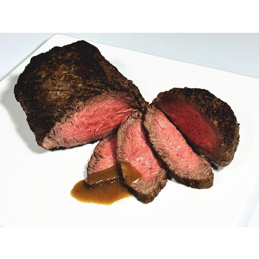 日米首脳会談のworking lunchでメインを飾った神石牛　ビストロ・ル・レーヴの 神石牛ランプ肉のローストビーフ 1ブロック 900g前後 特製グレービーソース付 冷蔵便