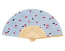 名入れ印刷 量販 抗ウイルス 抗菌 美濃和紙扇子 白竹中彫 金魚 30 から 100本 1本あたり990円から FU-5054 名入れ 男性用 メンズ 女性用 ...