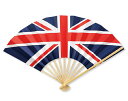 扇子 国旗 イギリス 5本から 白竹 1本あたり1,606円から FU-5085 応援グッズ 海外 外国人