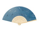 名入れ印刷 量販 涼風 布 扇子 白竹中彫 流水鮎 30 から 100本 FU-5951 名入れ 男性用 メンズ 女性用 レディース 送料無料