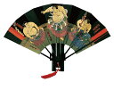 版画飾り 扇子 相撲絵図扇 梅ヶ谷 5本から 1本あたり4,136円から 日本製 FU-714 海外 外国人 男性用 メンズ 女性用 レディース