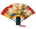 扇子 金地飾り 金箔地黒骨 桜 日本製 FU-901 海外 外国人 男性用 メンズ 女性用 レディース