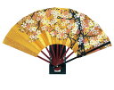 扇子 金地飾り 金箔地黒骨 桜 日本製 FU-951 海外 外国人 男性用 メンズ 女性用 レディース