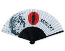 和柄 扇子 黒染中彫 侍 SAMURAI 30 ～ 100本 FU-5894 名入れ可 男性用 メンズ 女性用 レディース 送料無料