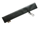 扇袋 フック付きレザータイプ 全4色 7寸 fp04-1-5 扇子袋 扇子 袋 革 皮 入れ物 ケース 黒 ブラック 携帯 ホルダー