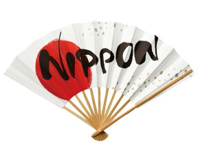 扇子 NIPPON SI-SS06-1 男性用 メンズ 女性用 レディース 日本 JAPAN ジャパン 日の丸 応援 旅行 観光 お土産 海外