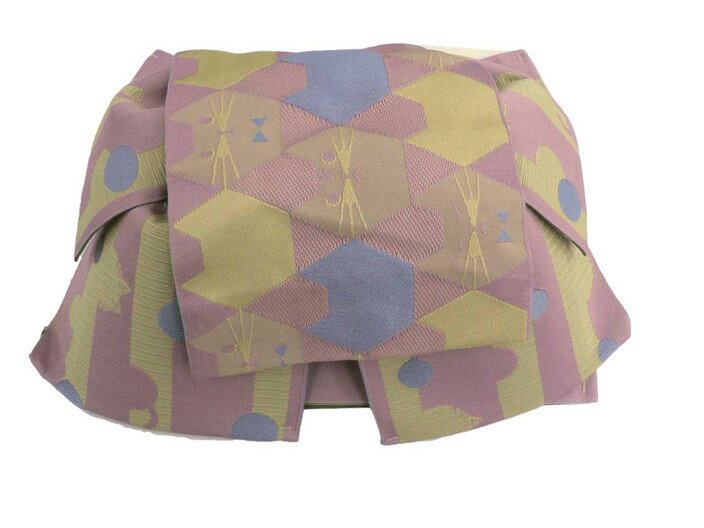 結び帯。No,308上質な小袋帯を...