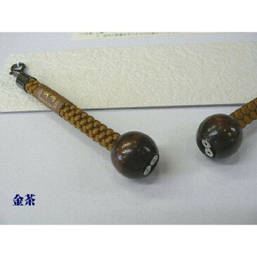 翠嵐工房・マグネットの羽織紐・No, 04/金茶色