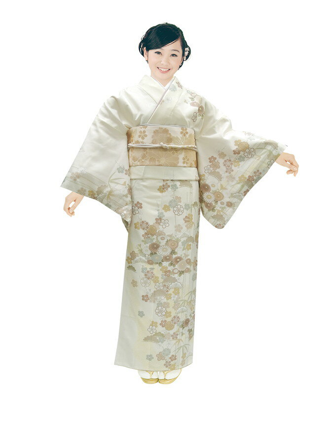 訪問着・礼装用 H・L(アッシュエル)仕立上がり訪問着・単品 No,232 フリーサイズ寸法