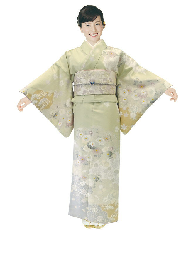 訪問着・礼装用 H・L(アッシュエル)仕立上がり訪問着・単品 No,238 フリーサイズ寸法