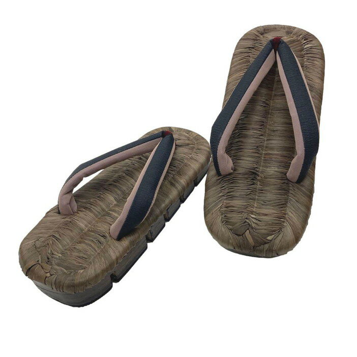 五ッ割下駄カラス黒竹台、墨黒サテン地と藤紫のコンビ鼻緒 ・阿波の桐下駄 ・M、L　お好みのサイズでお作り致します。下駄の台自体が特殊ラバーによって曲がりしなります。履きやすさ抜群。足にフィットして歩きやすい下駄です。 2