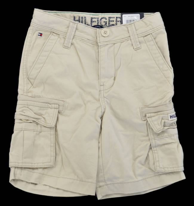 楽天オーパーツトミーヒルフィガー / TOMMY HILFIGER 【正規品・本物】◆KIDS　キッズ◆ズボン ハーフズボン◆サイズ：US 5◆カラー：ベージュ【即納】【あす楽対応_本州】