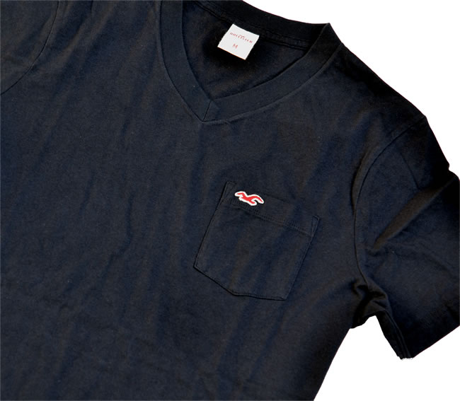 ホリスター / HollisterTシャツダークネイビー【即納】【あす楽対応】【正規品】【smtb-TD】【yokohama】