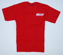 【MUZZY】 メンズTシャツ【赤】（Mサイズ）【即納】【あす楽対応】【正規品】【smtb-TD】【yokohama】【YDKG-td】