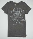 アメリカンイーグル／American Eagle ◆レディース半袖Tシャツ◆XLサイズ◆グレー　灰色◆アメリカンイーグル / American Eagle◆レディース半袖Tシャツ◆XLサイズ◆グレー　灰色【即納】【あす楽対応】【正規品】