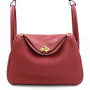 HERMES エルメス バッグ リンディ26 トリヨンクレマンス ルージュアッシュ ゴールド金具 W刻印(2024年製造)【送料無料】【新品】【D4424】