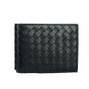 BOTTEGA VENETA ボッテガヴェネタ キーケース マネークリップ レザー ネイビー【送料無料】【美品】【D0801】