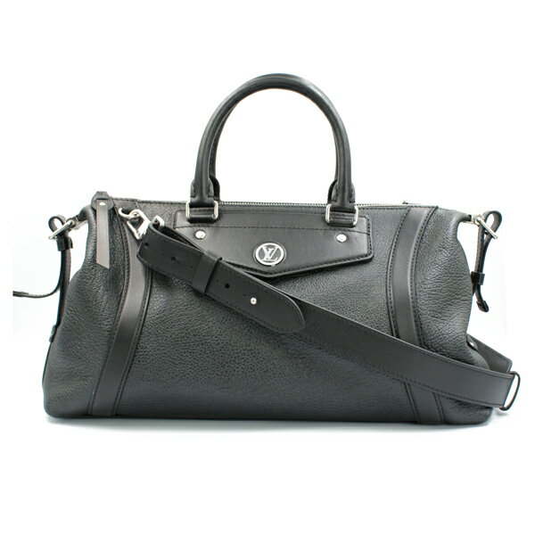 LOUIS VUITTON ルイヴィトン バッグ バイカーMM ラムレザー ブラック シルバー金具 M14700【送料無料】【中古】【D5131】