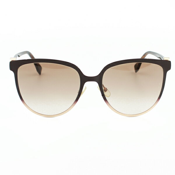 FENDI フェンディ サングラス プラスティック/メタル ブラウングラデーション ゴールド金具 FF0328/G/S【送料無料】【中古】【D6010】