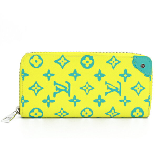 ルイヴィトン モノグラム　プレイグラウンド ジッピーウォレット　イエローブルー 楽天市場】ルイヴィトン ラウンドファスナー長財布(小銭入れあり