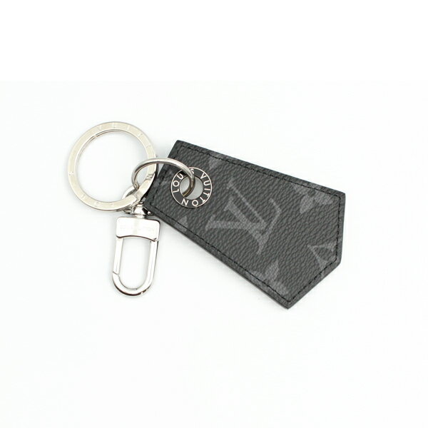 LOUIS VUITTON ルイヴィトン 財布 キーホルダー・アンシャッペ モノグラム・エクリプス ブラック×グレー シルバー金具 MP1795【送料無料】【中古】【D6386】