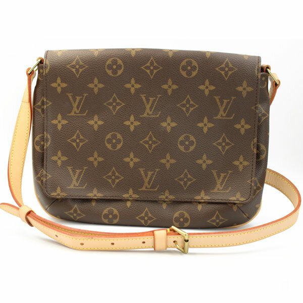 Rakuten - LOUIS VUITTON ルイヴィトン バッグ ミュゼット・タンゴ ロングショルダー モノグラム・キャンバス モノグラム ブラウン ゴールド金具 M51388【送料無料】【中古】【D7293】