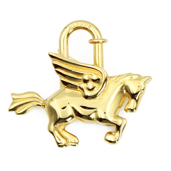 Rakuten - HERMES エルメス 小物 カデナ ペガサス ゴールドメッキ ゴールド ゴールド金具【送料無料】【中古】【D7458】