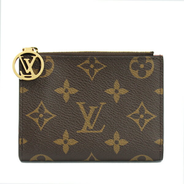 樂天商城 - LOUIS VUITTON ルイヴィトン 財布 ポルトフォイユ・リサ モノグラム・キャンバス ウジェニーピンク ゴールド金具 M25692【送料無料】【中古】【D7466】