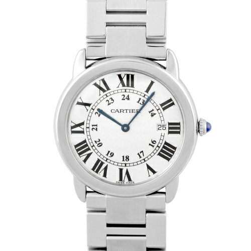 カルティエ CARTIER ロンドソロ ドゥ カルティエ LM W6701005 SS 36mm シ ...