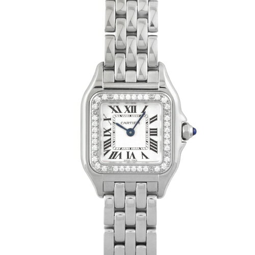 樂天商城 - カルティエ CARTIER パンテール ドゥ カルティエ SM W4PN0016 SS 30mm×22mm シルバー文字盤 ベゼルダイヤ【送料無料】【新品】【レディース】【腕時計】