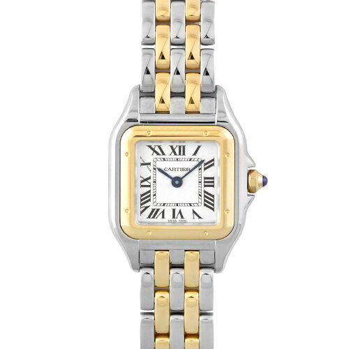 乐天商城 - カルティエ CARTIER パンテール ドゥ カルティエ SM W2PN0018 YG×SS 30mm×22mm ホワイト文字盤 【送料無料】【新品】【レディース】【腕時計】