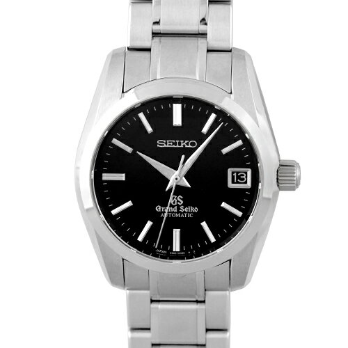 セイコー SEIKO グランドセイコー SBGR053 9S65-00B0 SS 37mm ブラック文字盤 【送料無料】【中古】【メンズ】【腕時計】
